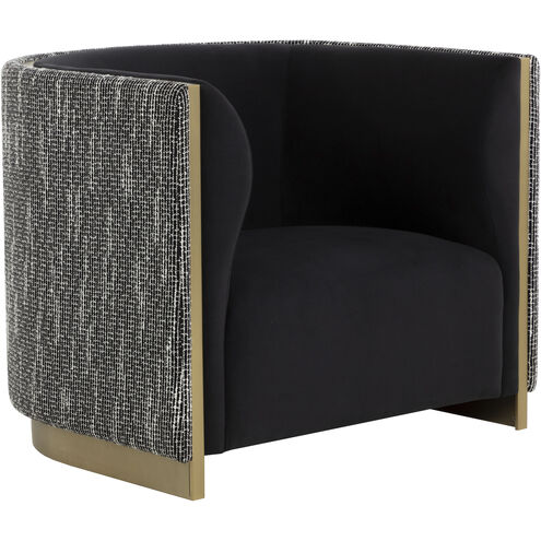 Larron Abbington Black / Hobbes Night Armchair